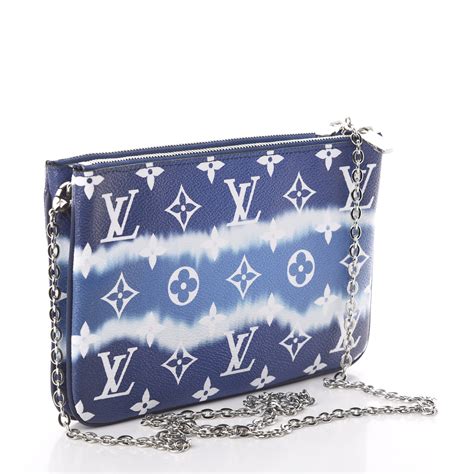 Women's LV Escale Pochette Double Zip 